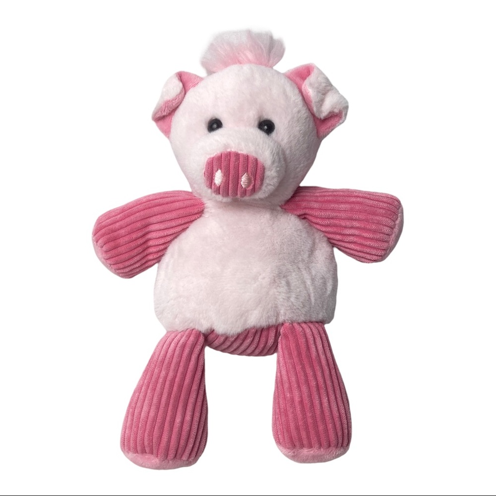 Scentsy Buddy, Baby, Penny the Pig, Retired, Pink Plush, 9” .